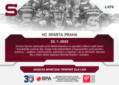 L-076 HC Sparta Praha TELH 2022/23 LIVE