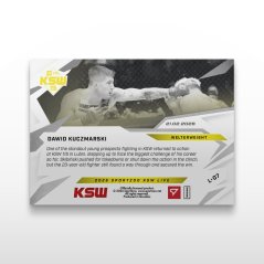 Karta MMA L-07 Dawid Kuczmarski - SportZoo KSW 2025/26 LIVE