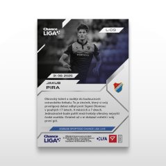 Futbalová kartička L-09 JAKUB PIRA - SportZoo Chance Liga 2025/26 LIVE