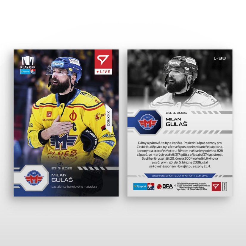 L-98 Milan Gulaš TELH 2024/25 LIVE