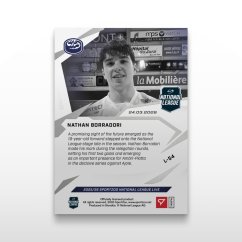 Karta hokejowa L-54 Nathan Borradori - SportZoo National League 2025/26 LIVE