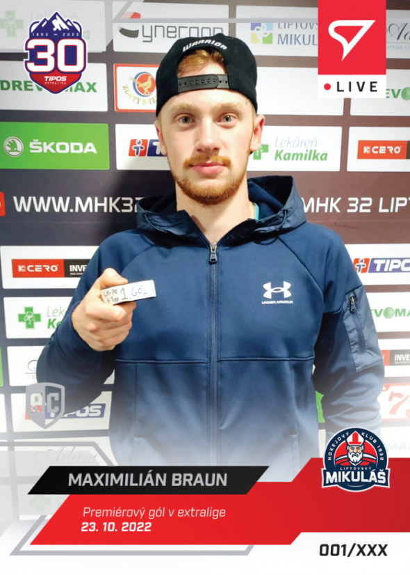 L-025 Maximilián Braun TEL 2022/23 LIVE