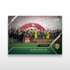 Football trading card L-55 Śląsk Wrocław - SportZoo Betclic 1 Liga 2025/26 LIVE
