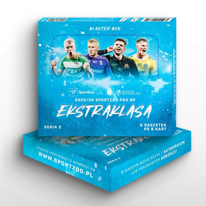 Blaster box - Football Trading Cards SportZoo PKO BP Ekstraklasa 2025/26 - Series 2