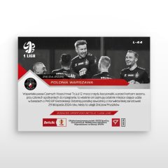 L-44 Polonia Warszawa Betclic 1 Liga 2024/25 LIVE