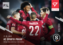 L-23 ZESTAW AC Sparta Praha FORTUNA:LIGA 2023/24 LIVE + UCHWYT