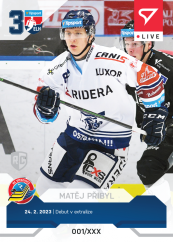 L-096 Matěj Přibyl TELH 2022/23 LIVE