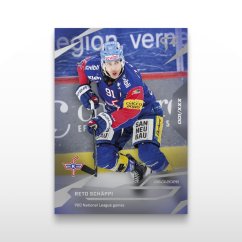 Hockey trading card L-38 Reto Schäppi - SportZoo National League 2025/26 LIVE