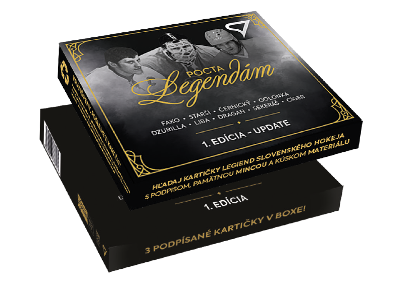 Box Pocta legendám – 1. edice + 1. edice Update Box Pocta legendám – 1. edice + 1. edice Update