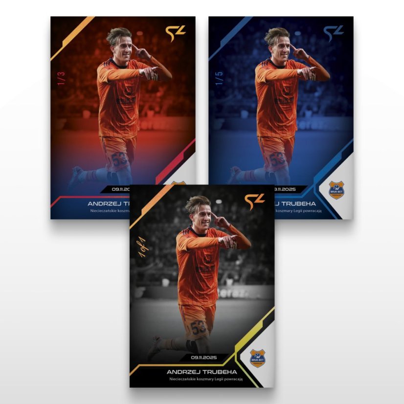Fotbalová kartička L-23 Andrzej Trubeha - SportZoo PKO BP Ekstraklasa 2025/26 LIVE