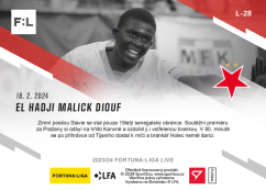 L-28 El Hadji Malick DIOUF FORTUNA:LIGA 2023/24 LIVE