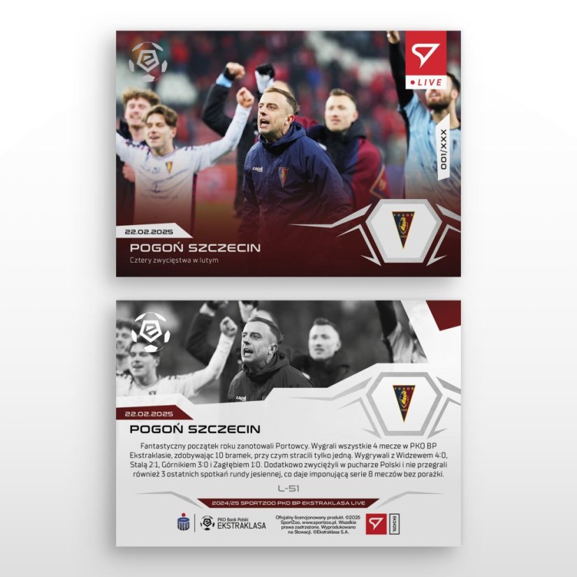 L-51 Pogoń Szczecin PKO BP Ekstraklasa 2024/25 LIVE