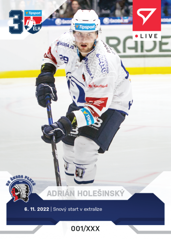 L-033 Adrián Holešinský TELH 2022/23 LIVE