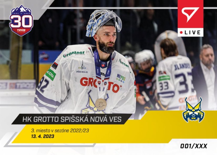 Set 31. týždňa (5 kariet L-089 - L-093) TEL 2022/23 LIVE