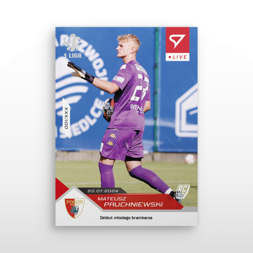 L-01 ZESTAW Mateusz Pruchniewski Betclic 1 Liga 2024/25 LIVE + UCHWYT