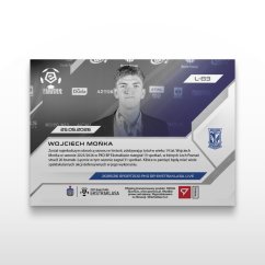 Karta piłkarska L-83 Wojciech Mońka - SportZoo PKO BP Ekstraklasa 2025/26 LIVE