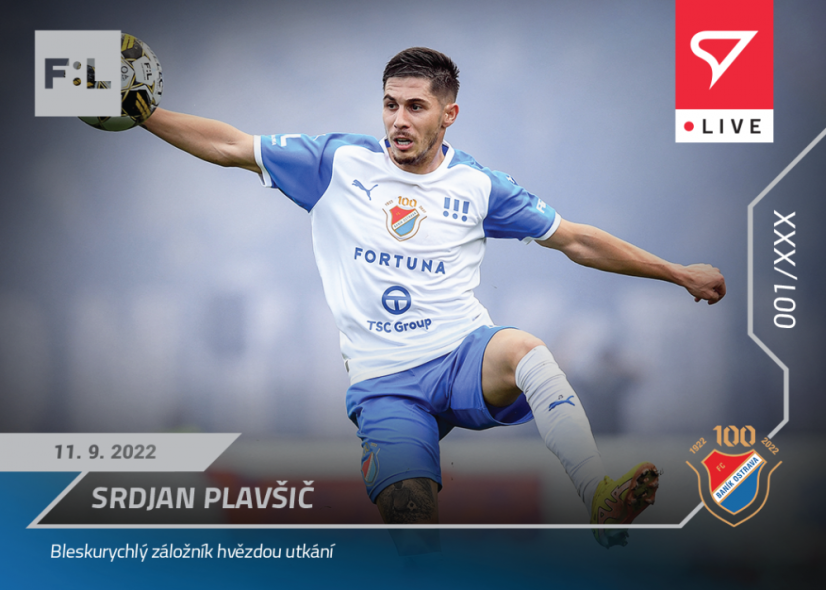 L-036 Srdjan Plavšič FORTUNA:LIGA 2022/23 LIVE