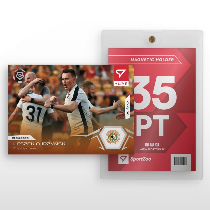 L-66 SADA Leszek Ojrzyński PKO BP Ekstraklasa 2024/25 LIVE + UCHWYT