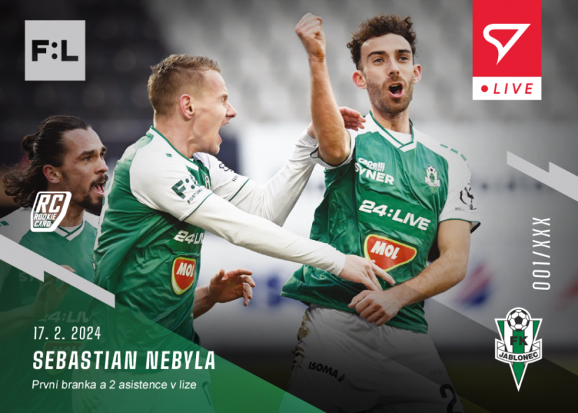 L-27 SADA Sebastian Nebyla FORTUNA:LIGA 2023/24 LIVE + HOLDER