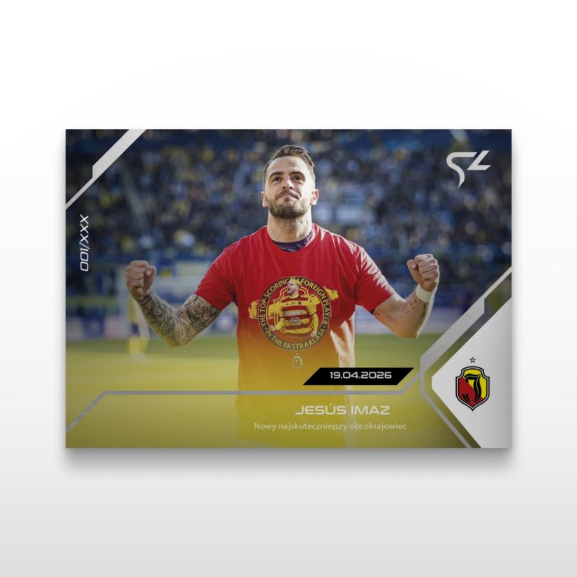 Karta piłkarska L-56 Jesús Imaz - SportZoo PKO BP Ekstraklasa 2025/26 LIVE