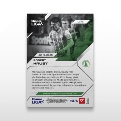 Futbalová kartička L-16 ROBERT HRUBÝ - SportZoo Chance Liga 2025/26 LIVE