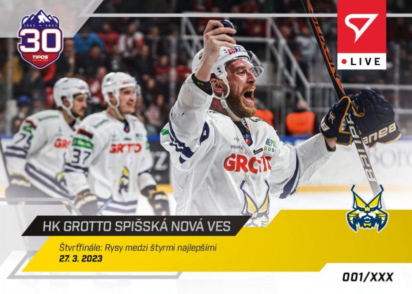 L-086 HK GROTTO Spišská Nová Ves TEL 2022/23 LIVE