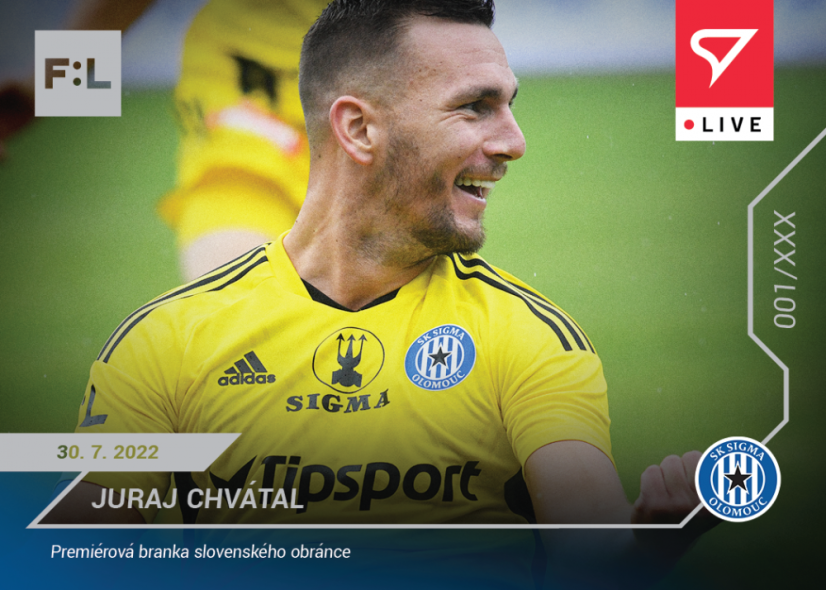 L-005 Juraj Chvátal FORTUNA:LIGA 2022/23 LIVE