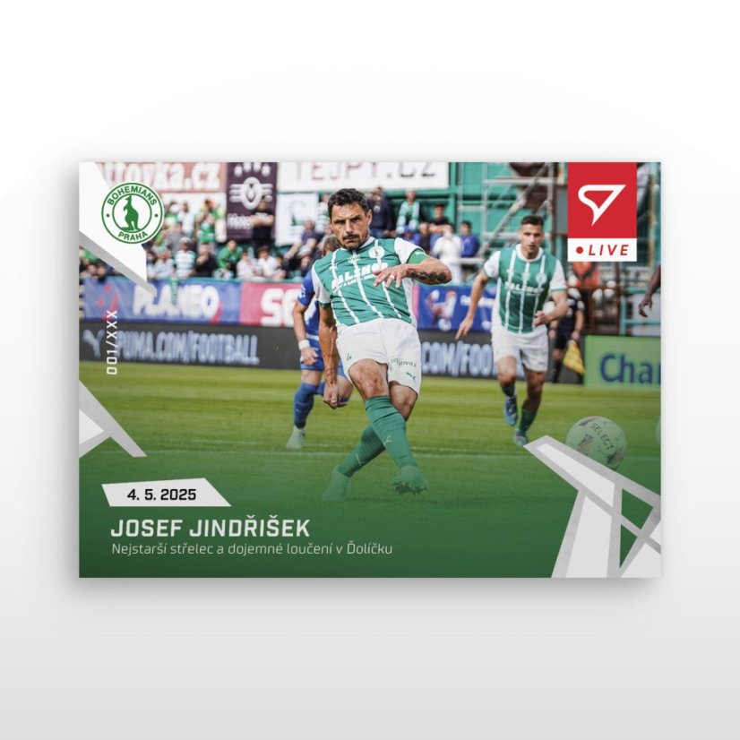 L-56 Josef Jindřišek Chance Liga 2024/25 LIVE