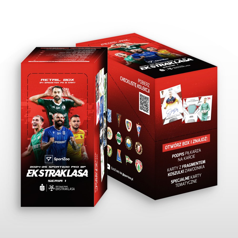 Retail box PKO BP Ekstraklasa 2024/25 – 1. séria