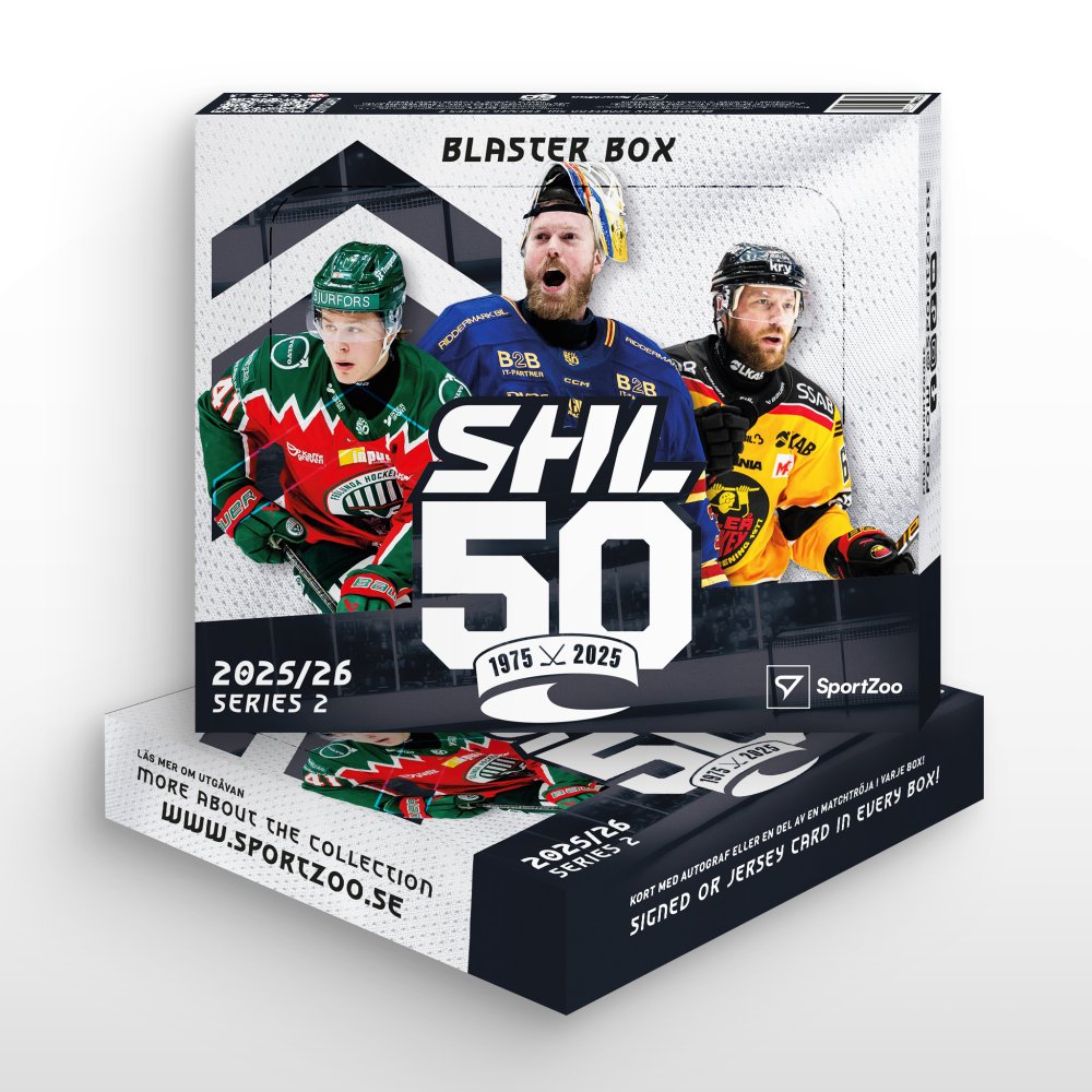 Blaster box - karty hokejowe SportZoo SHL 2025/26 - Seria 2