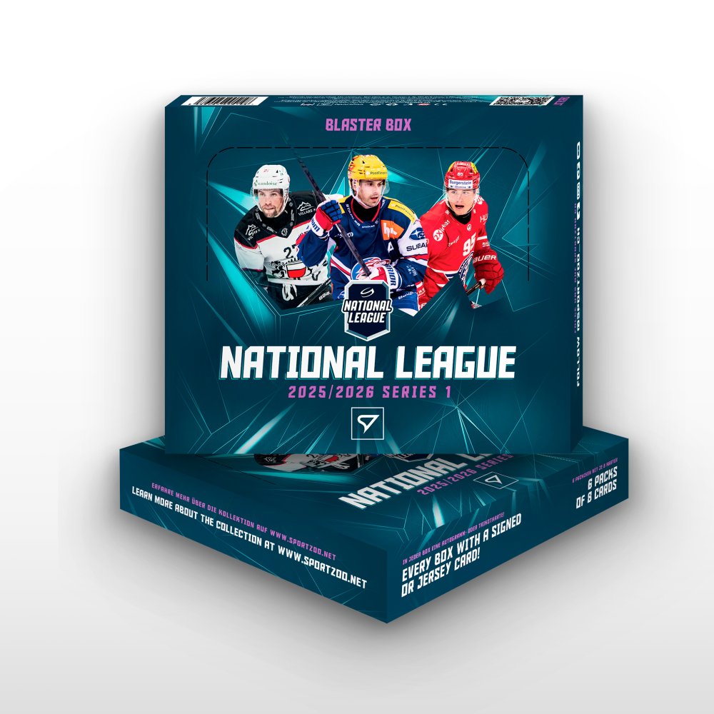 Blaster box - Hockey Trading Cards SportZoo National League 2025/26 - Series 1
