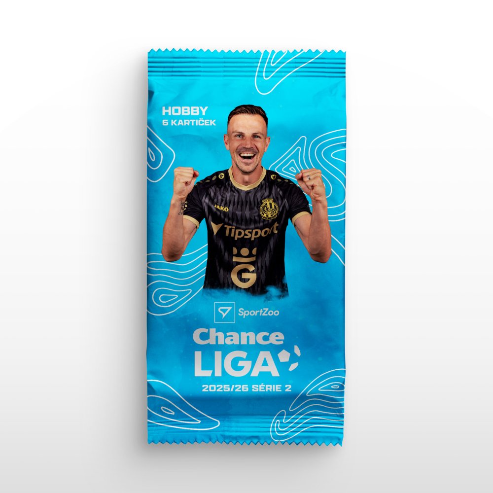 Hobby balíček - fotbalové kartičky SportZoo Chance Liga 2025/26 - 2. série