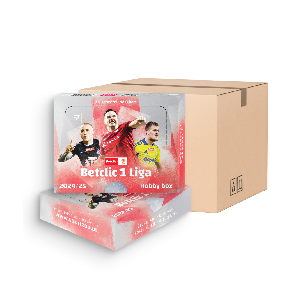 Case of 6 Hobby boxes Betclic 1 Liga 2024/25