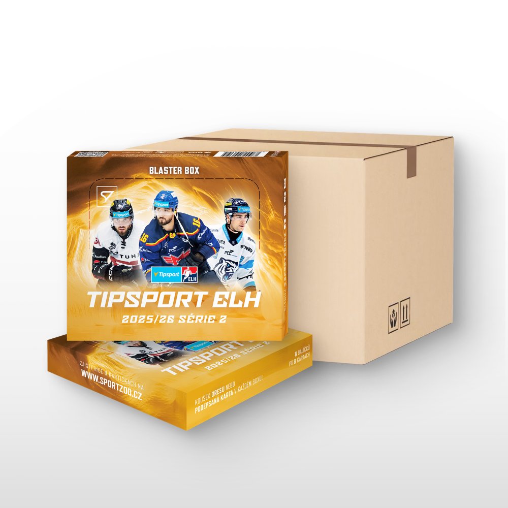 Blaster case - hokejové kartičky SportZoo Tipsport ELH 2025/26 - 2. série