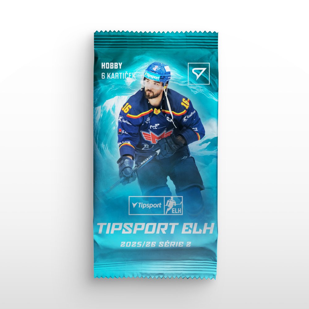 Hobby balíček - hokejové kartičky SportZoo Tipsport ELH 2025/26 - 2. série