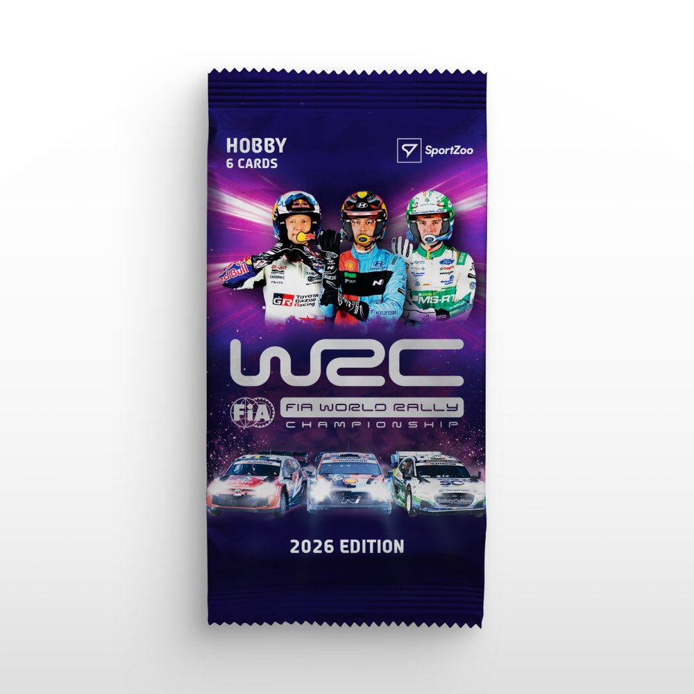 Hobby pack - Rally Trading Cards SportZoo WRC 2026 edition