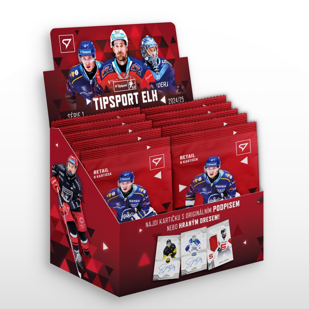 Retail box Tipsport ELH 2024/2025 – 1. série