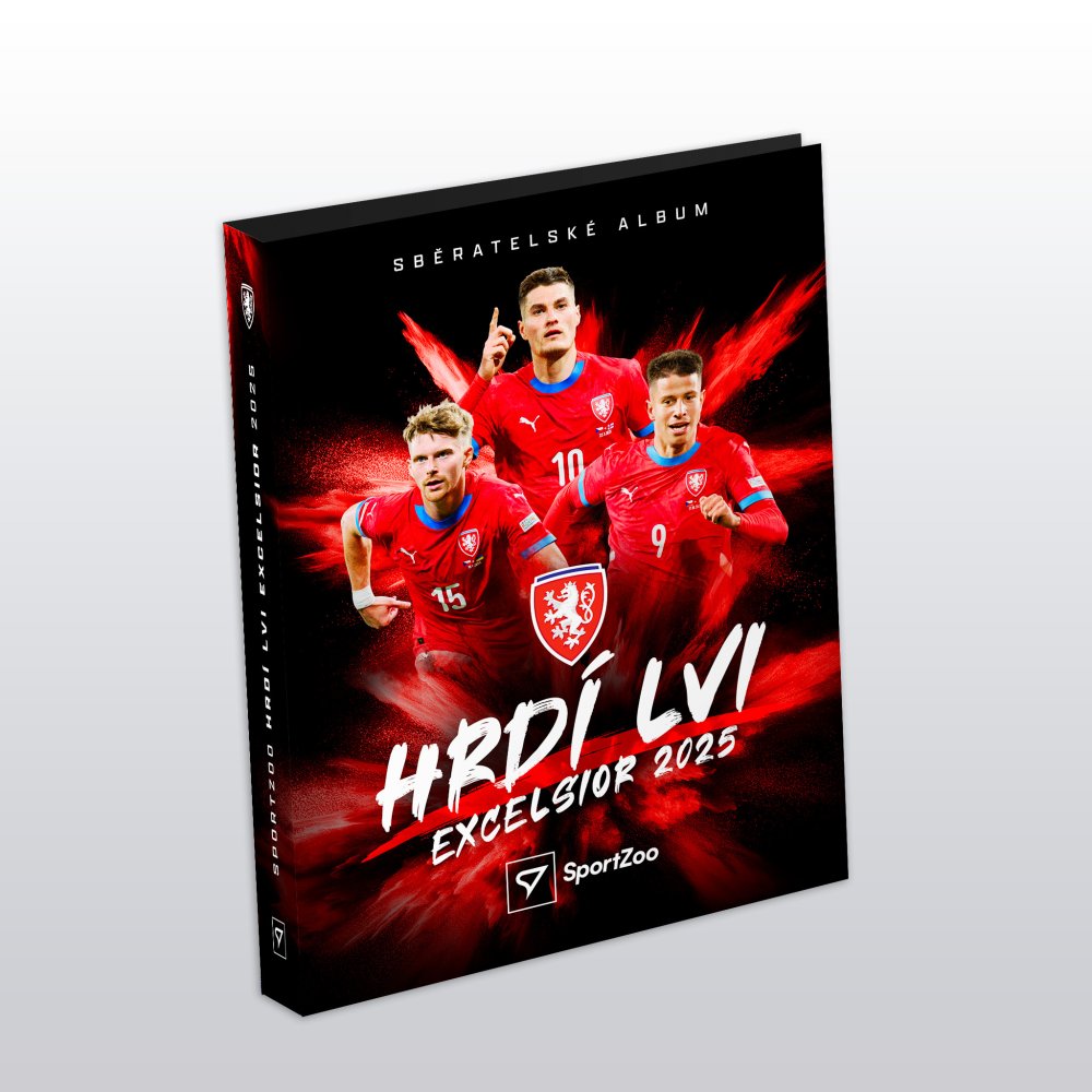 Deskové album - fotbalové kartičky Hrdí Lvi 2025