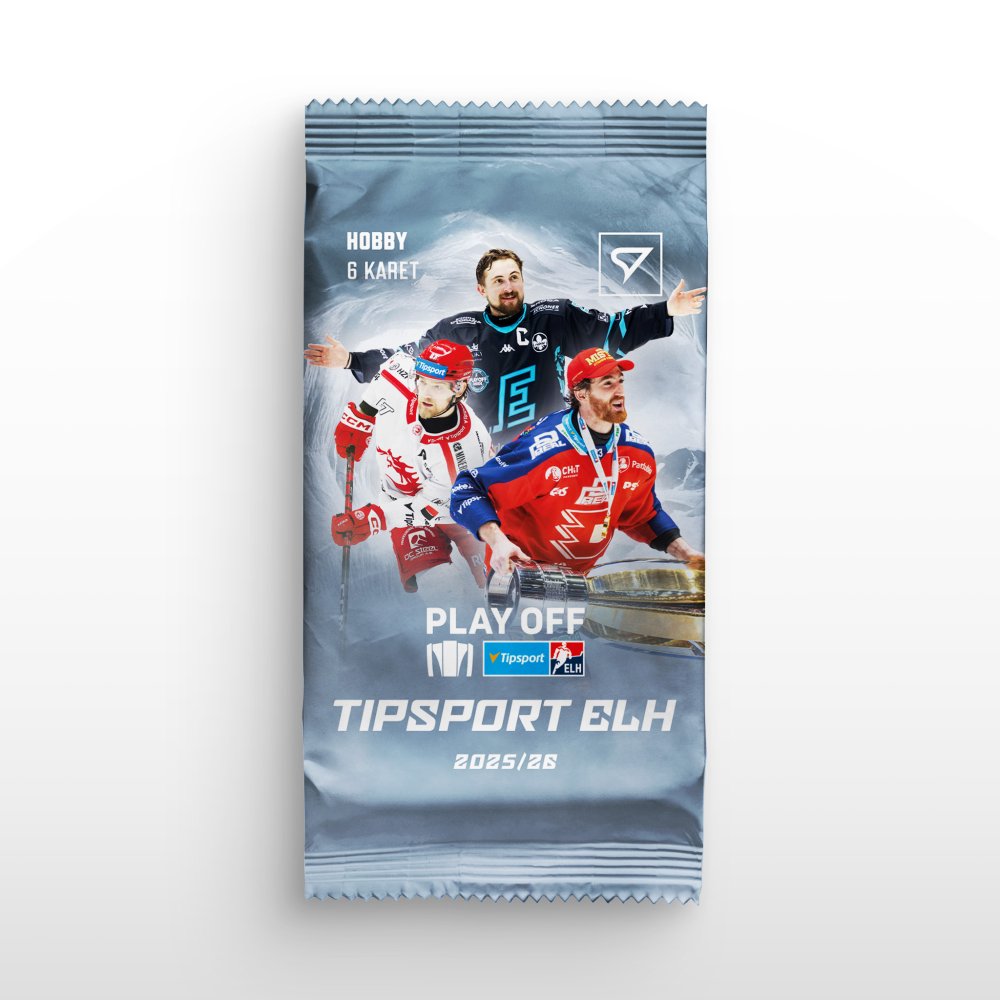 Hobby pack - Hockey Trading Cards SportZoo Tipsport ELH 2025/26 Play Off