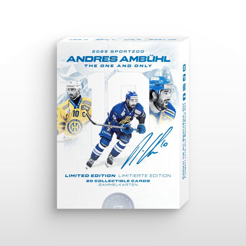 Hobby box - hokejové kartičky SportZoo Andres Ambühl 2025