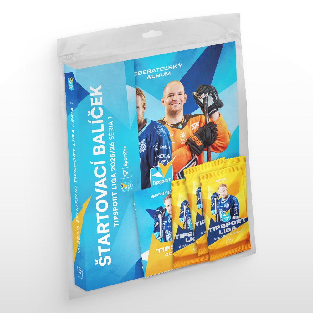 Starter Pack - Hockey Trading Cards SportZoo Tipsport liga 2025/26 - Series 1