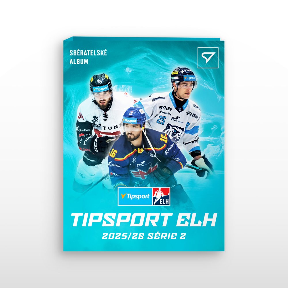 Deskové album - hokejové kartičky SportZoo Tipsport ELH 2025/26 - 2. série