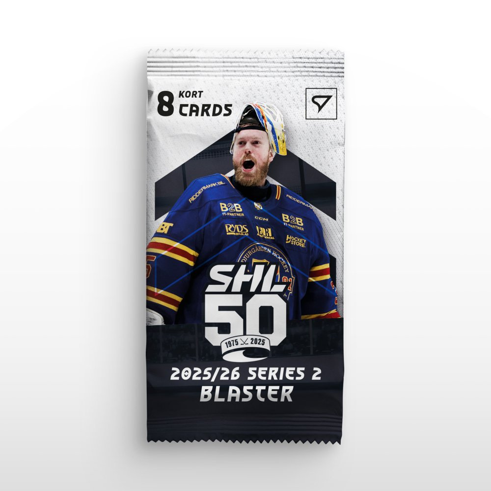 Blaster saszetka - karty hokejowe SportZoo SHL 2025/26 - Seria 2